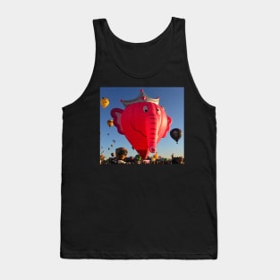 Pink Elephant at the fiesta Tank Top